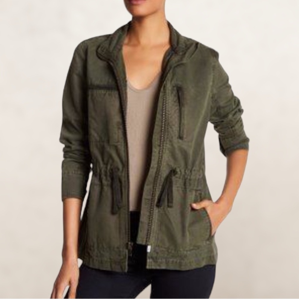 Melrose and market green field jacket military army 1X
